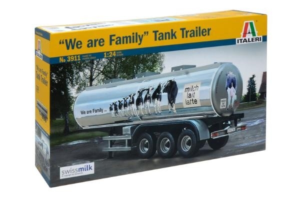 Italeri 3911 1:24 CLASSIC TANK TRAILER "We are family"