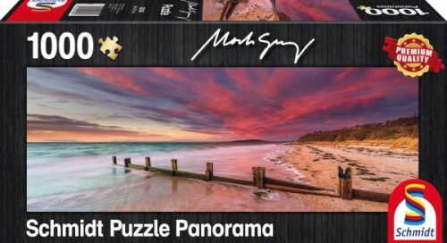 Schmidt Spiele 59395 Puzzle Mark Gray 1.000 Teile, McCrae Beach, Mornington Peninsula, Victoria, Aus