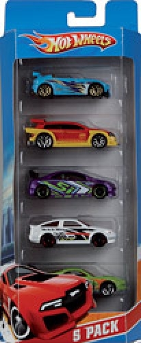 Mattel 1806 Hot Wheels 5-er Geschenkset