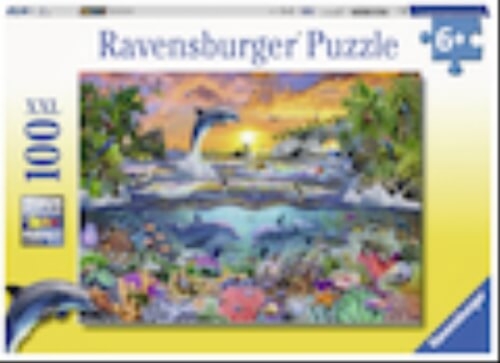 Ravensburger 109500 Puzzle Tropisches Paradies 100 Teile XXL