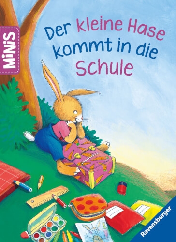 Ravensburger 46053 Ravensburger Minis: Der kleine Hase kommt in die Schule