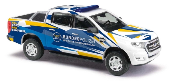 Busch 52822 Ford Ranger mit Bügel, Bundespolizei