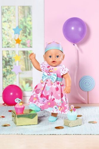 Zapf Creation 834152 BABY born Deluxe Geburtstag 43cm