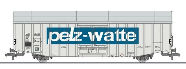 Liliput L235807 Großräumiger Güterwagen Bauart Hbks „pelz-watte“ DB