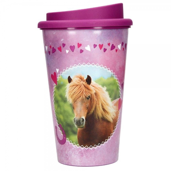 Depesche 6011 Horses Dreams Trinkbecher-To-Go