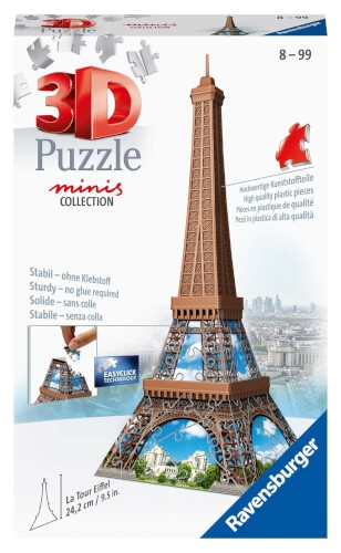 Ravensburger 12536 Puzzle Mini Eiffelturm 54 Teile