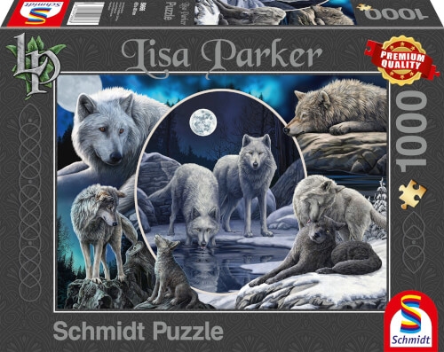 Schmidt Spiele Puzzle Prächtige Wölfe 1000 Teile