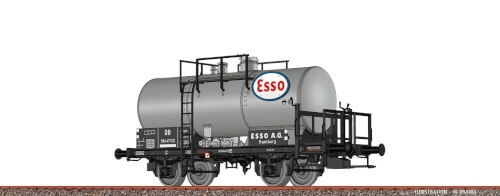 Brawa 50850 H0 Kesselwagen Z [P] DB, Epoche III, Esso