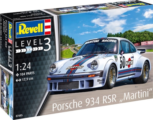 Revell 07685 Porsche 934 RSR Martini 1:24