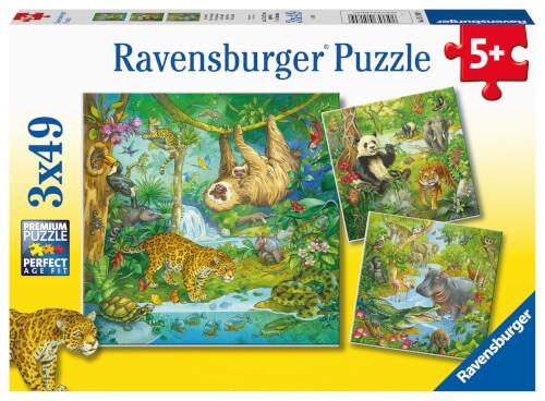 Ravensburger 05180 Puzzle Im Urwald