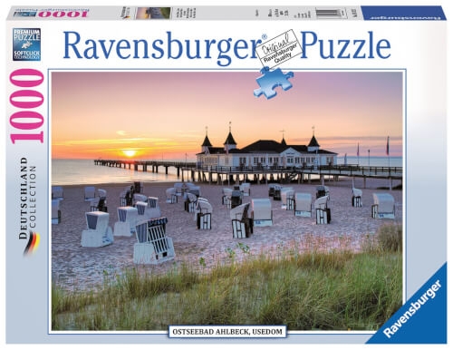Ravensburger 19112 Puzzle Ostseebad Ahlbeck, Usedom 1000 Teile