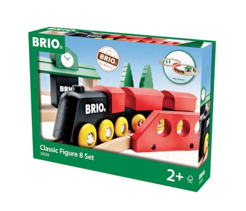 BRIO 63302800 Bahn Acht Set - Classic Line
