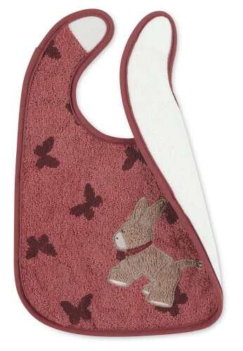 Sterntaler 7052177 Plastik-Klettlätzchen Emmily hellrot