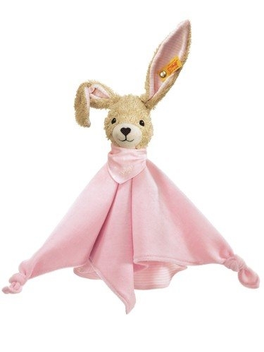 Steiff 237546 Hoppel Hase Schmusetuch 28 ro