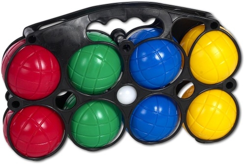 Vedes 74000657 Outdoor Active Boccia mit 8 Bällen, Kunststoff