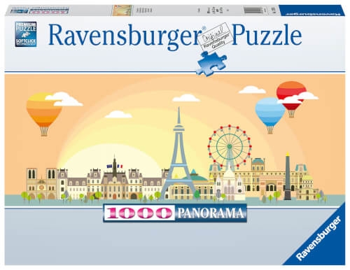 Ravensburger Puzzle 17393 Ein Tag in Paris - 1000 Teile Puzzle für Erwachsene und Kinder ab 14 Jahre
