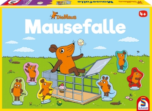 Schmidt Spiele 40505 40550 Die Maus, Mausefalle, ab 6 Jahre