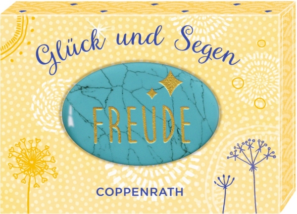Coppenrath Verlag 92827 Edelstein mit Gravur - Glück und Segen "Freude"