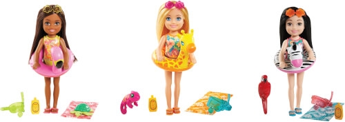 Mattel GRT80 Barbie and Chelsea The Lost Birthday Chelsea and Pet, sortiert