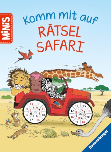Ravensburger 46056 Ravensburger Minis: Komm mit auf Rätsel-Safari!