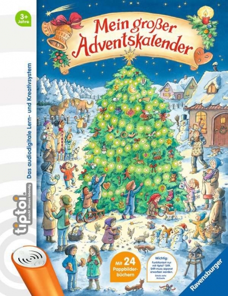 Ravensburger 49176 tiptoi® Mein großer Adventskalender