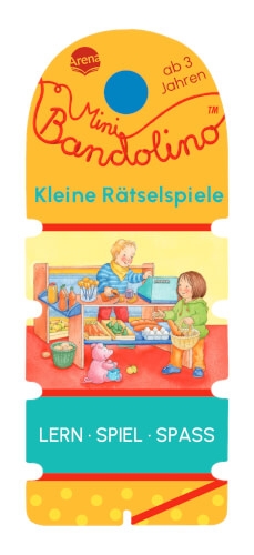 Arena Verlag 72087 Mini Bandolino – Kleine Rätselspiele