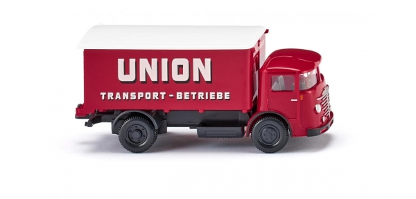 Wiking 047603 Koffer-Lkw (Büssing 4500) Union Transport