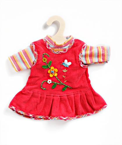 Heless 510 Puppen-Kleid mit Shirt, Größe 35 - 45 cm, sortiert