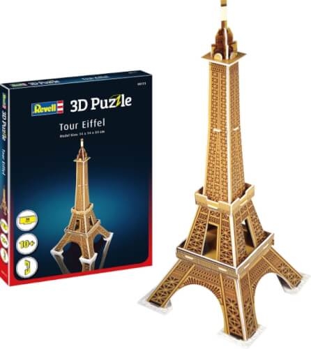 Revell 00111 Puzzle 3D Eifelturm 20 Teile