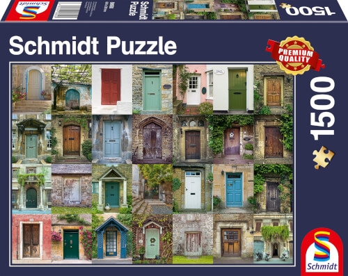 Schmidt Spiele Puzzle Türen 1500 Teile