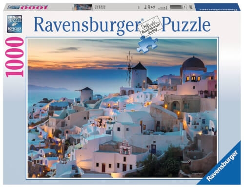 Ravensburger 19611 Puzzle Abend in Santorini 1000 Teile