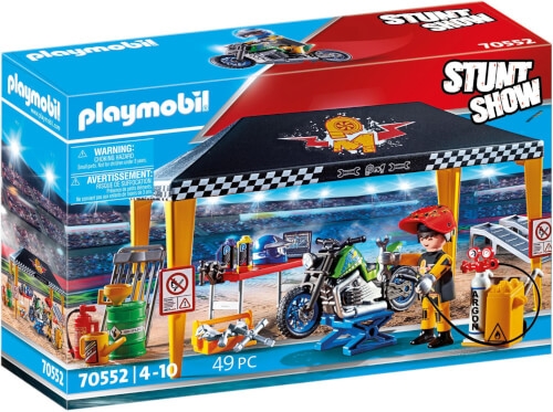 Playmobil 70552 Stuntshow Werkstattzelt