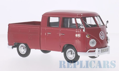 Motormax 7943 VW T1 DoKa, red