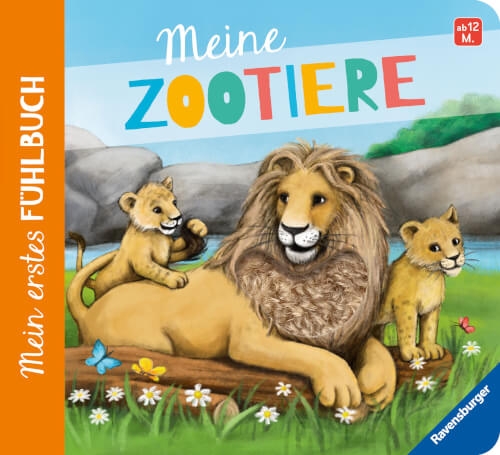 Ravensburger 41796 Mein erstes Fühlbuch: Meine Zootiere