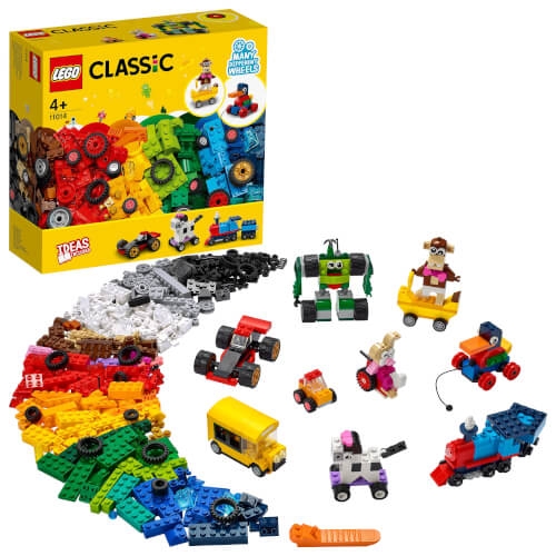 LEGO® Classic 11014 Steinebox mit Rädern