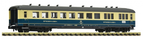 Fleischmann 6260038 Schürzen-Speisewagen, DB ozeanblau/beige