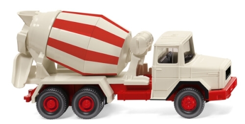 Wiking 68205 Betonmischer (Magirus Deutz) - cremeweiß