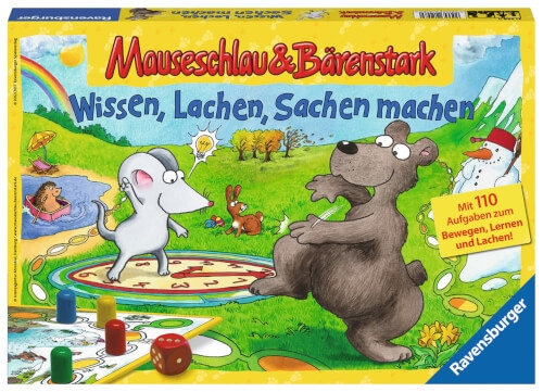 Ravensburger 21298 Mauseschlau & Bärenstark Wissen, Lachen, Sachen machen