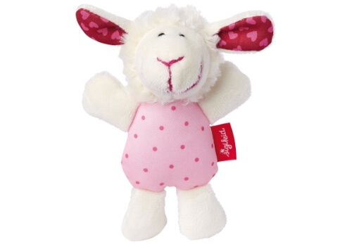 Sigikid 41189 Rassel Schaf Red Stars