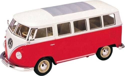 Welly 22095W-RED Welly VW T1 Bus 1962 1:24