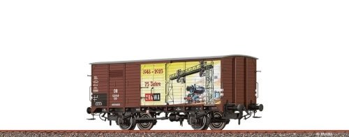 Brawa 50891 H0 Gedeckter Güterwagen G 10 DB, Epoche III, BRAWA 75 Jahre
