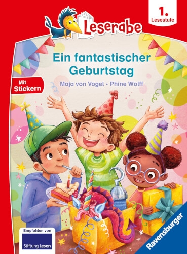 Ravensburger 46318 Ein fantastischer Geburtstag - lesen lernen mit dem Leserabe - Erstlesebuch - Kin