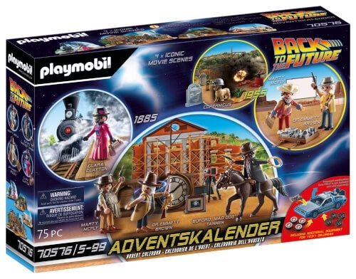 PLAYMOBIL 70576 Adventskalender ''Back to the Future Part III''
