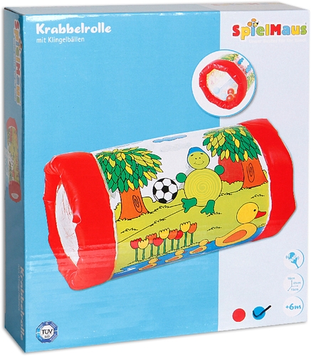 Vedes 40774076 Spielmaus Baby Krabbelrolle, 2-fach sortiert