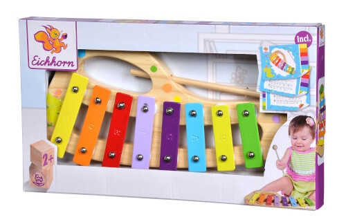 Eichhorn 100003482 Musik Xylophon 8 Töne