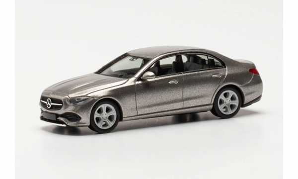 Herpa 430913 Mercedes-Benz C-Klasse Limousine, mojavesilber-metallic