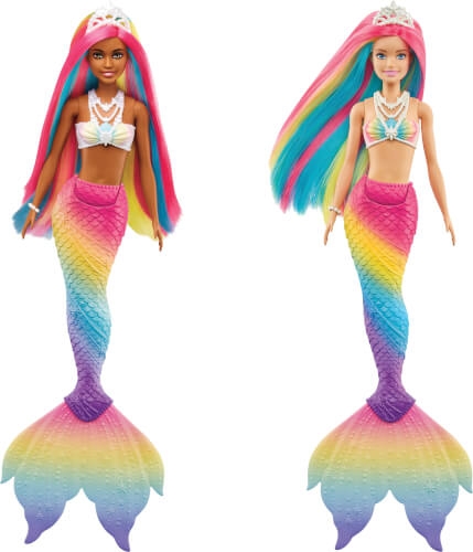 Mattel GTF89 Barbie Dreamtopia Regenbogenzauber Meerjungfrau