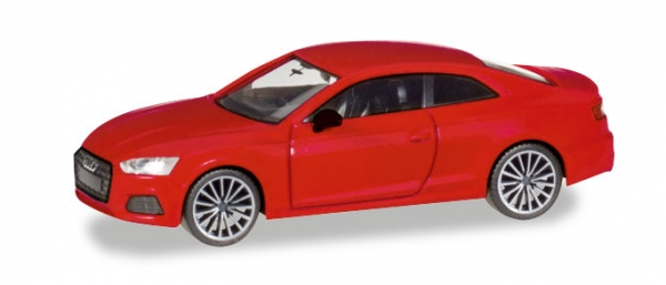 Herpa 038805 Audi A5 Coupé "Black Edition", tangorot metallic