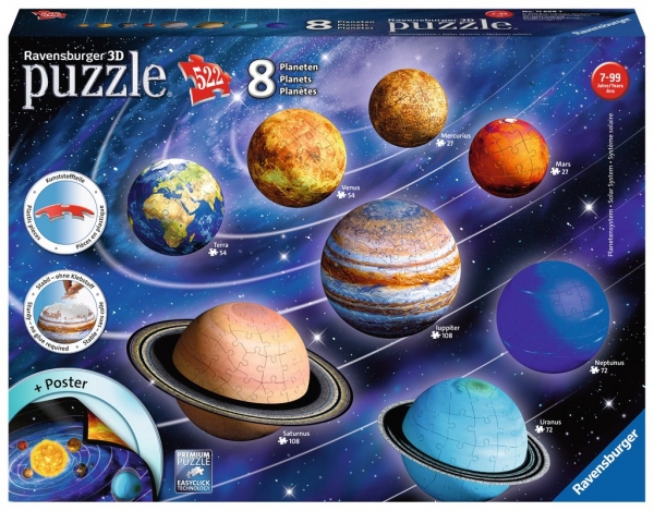 Ravensburger 11668 Planetensystem