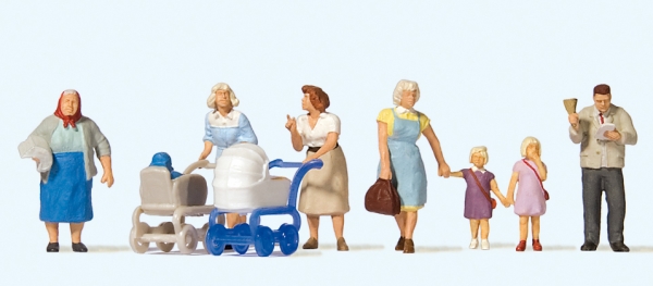 Preiser 10711 Auf der Dorfstraße